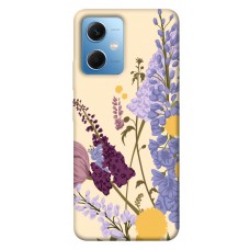 TPU чехол Demsky Flowers art для Xiaomi Poco X5 5G