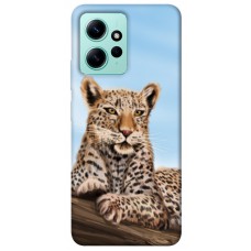 TPU чехол Demsky Proud leopard для Xiaomi Redmi Note 12 4G