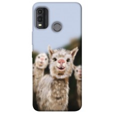 TPU чехол Demsky Funny llamas для Nokia G11 Plus