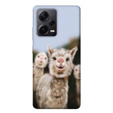 TPU чохол Demsky Funny llamas для Xiaomi Poco X5 Pro 5G