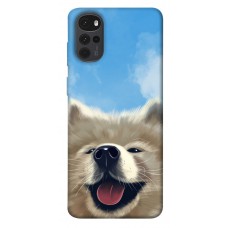 TPU чехол Demsky Samoyed husky для Motorola Moto G22