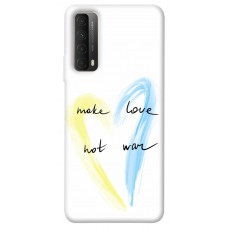 TPU чехол Demsky Make love not war для Huawei P Smart (2021)