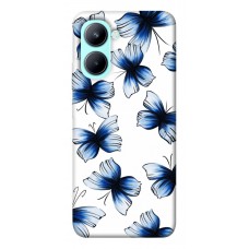 TPU чехол Demsky Tender butterflies для Realme C33