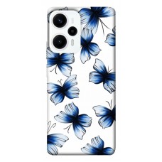 TPU чохол Demsky Tender butterflies для Xiaomi Poco F5 Pro