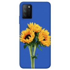 TPU чохол Demsky Bouquet of sunflowers для Xiaomi Poco M3