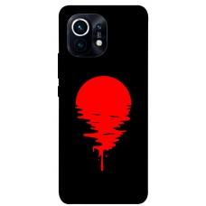 TPU чехол Demsky Red Moon для Xiaomi Mi 11