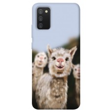 TPU чохол Demsky Funny llamas для Samsung Galaxy A02s