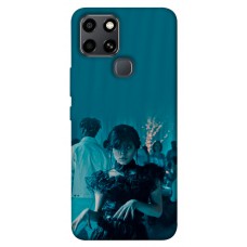 TPU чохол Demsky Wednesday Art style 10 для Infinix Smart 6