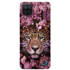 TPU чохол Demsky Леопард в цветах для Samsung Galaxy A12