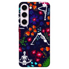 TPU чохол Demsky Yoga skeletons для Samsung Galaxy S23+