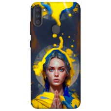 TPU чехол Demsky Lady style 3 для Samsung Galaxy A11