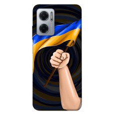 TPU чехол Demsky Флаг для Xiaomi Redmi Note 11E