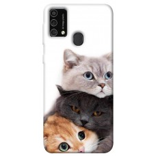 TPU чохол Demsky Три кота для Samsung Galaxy M21s
