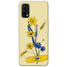 TPU чехол Demsky Українські квіточки для Realme 7 Pro