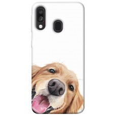 TPU чохол Demsky Funny dog для Samsung Galaxy A40 (A405F)