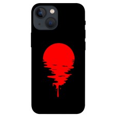 TPU чохол Demsky Red Moon для Apple iPhone 13 mini (5.4")