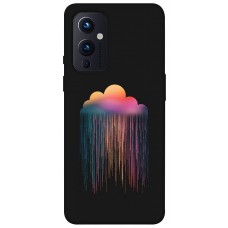 TPU чехол Demsky Color rain для OnePlus 9