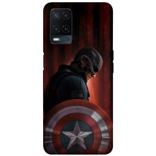 TPU чохол Demsky Comics style Капитан Америка для Oppo A54 4G