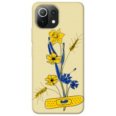TPU чохол Demsky Українські квіточки для Xiaomi Mi 11 Lite