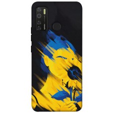 TPU чехол Demsky Faith in Ukraine 8 для TECNO Spark 5 Pro