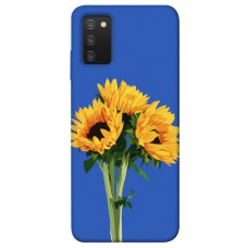TPU чохол Demsky Bouquet of sunflowers для Samsung Galaxy A03s