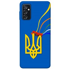 TPU чехол Demsky Квітучий герб для Samsung Galaxy M52