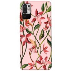 TPU чохол Demsky Floral motifs для Xiaomi Redmi Note 10 5G