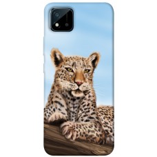 TPU чехол Demsky Proud leopard для Realme C11 (2021)