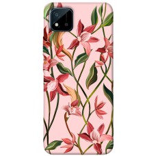 TPU чехол Demsky Floral motifs для Realme C11 (2021)