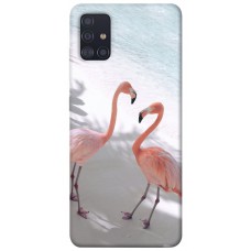 TPU чохол Demsky Flamingos для Samsung Galaxy A51