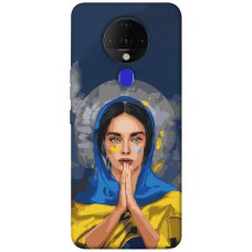 TPU чехол Demsky Faith in Ukraine 7 для TECNO Spark 6