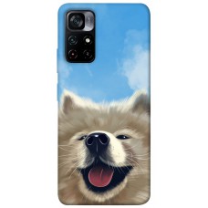 TPU чохол Demsky Samoyed husky для Xiaomi Poco M4 Pro 5G