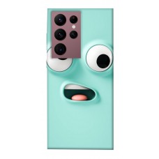 TPU чехол Demsky Funny face для Samsung Galaxy S22 Ultra