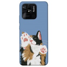 TPU чехол Demsky Funny cat для Xiaomi Redmi 10C