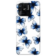 TPU чехол Demsky Tender butterflies для Xiaomi Redmi 10C