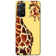 TPU чохол Demsky Cool giraffe для Xiaomi Redmi Note 11 Pro 4G/5G