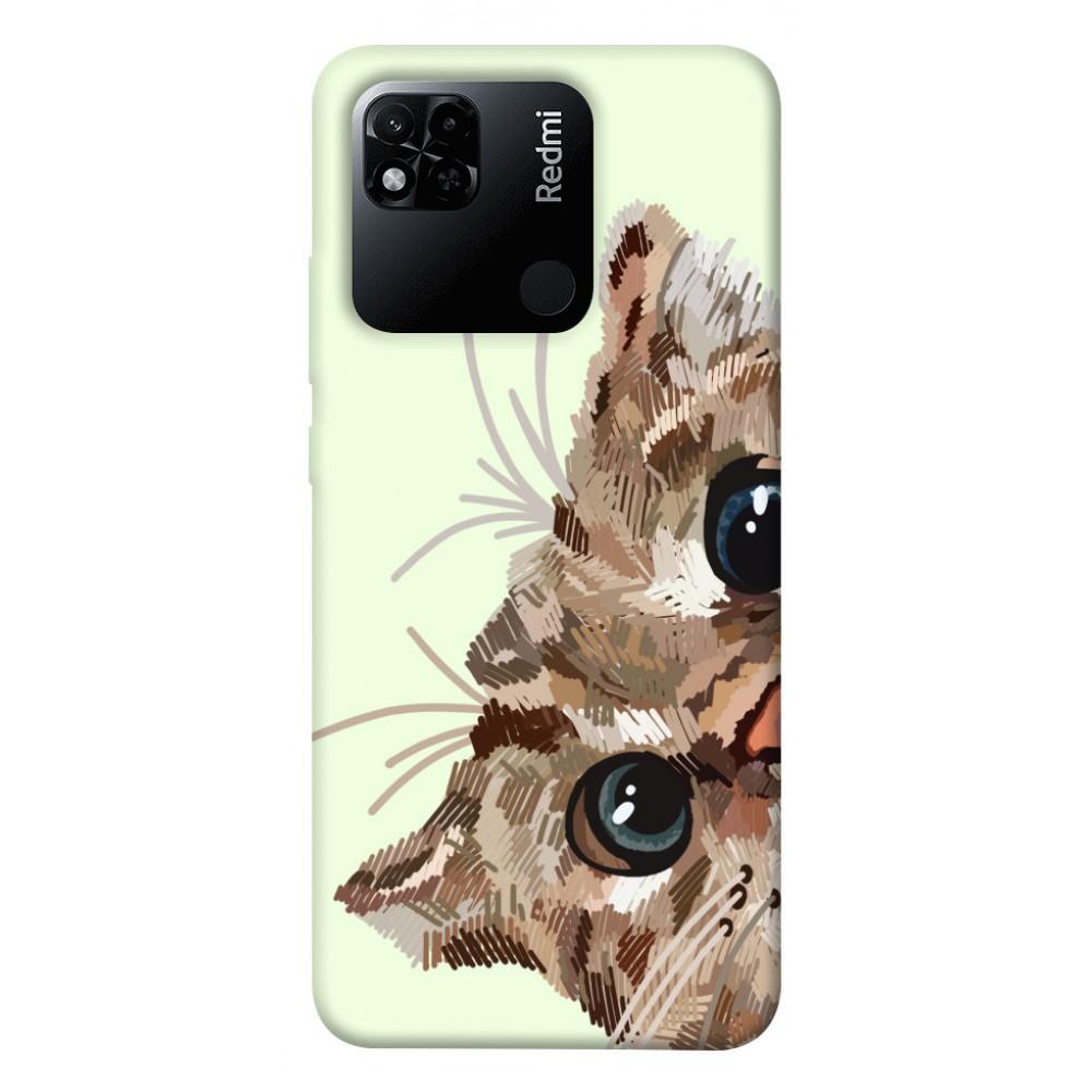 TPU чохол Demsky Cat muzzle для Xiaomi Redmi 10A