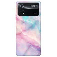 TPU чохол Demsky Розовый мрамор для Xiaomi Poco X4 Pro 5G