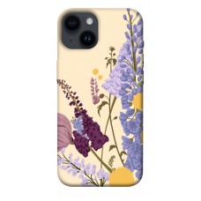 TPU чохол Demsky Flowers art для Apple iPhone 14 (6.1")