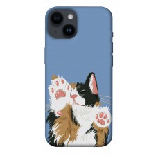 TPU чохол Demsky Funny cat для Apple iPhone 14 (6.1")