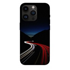 TPU чохол Demsky Красно-белая дорога для Apple iPhone 14 Pro (6.1")