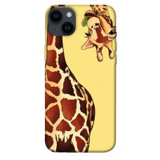 TPU чохол Demsky Cool giraffe для Apple iPhone 14 Plus (6.7")