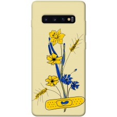 TPU чохол Demsky Українські квіточки для Samsung Galaxy S10+