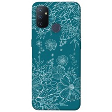 TPU чехол Demsky Botanical illustration для OnePlus Nord N100