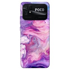 TPU чохол Demsky Розовый мрамор 2 для Xiaomi Poco C40