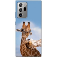 TPU чохол Demsky Милые жирафы для Samsung Galaxy Note 20 Ultra