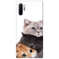 TPU чохол Demsky Три кота для Samsung Galaxy Note 10 Plus