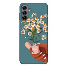 TPU чехол Demsky Chamomile mood для Samsung Galaxy A04s