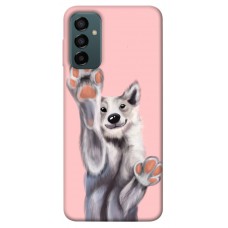 TPU чехол Demsky Cute dog для Samsung Galaxy M13 4G