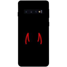 TPU чохол Demsky Red horns для Samsung Galaxy S10